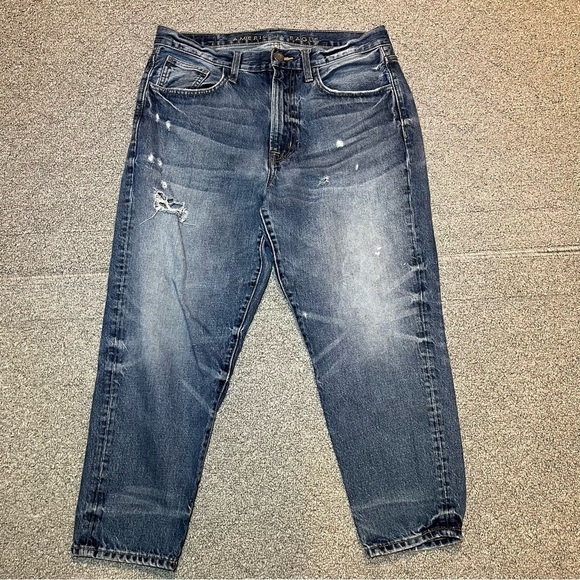 American Eagle Outfitters Other - American Eagle Jeans Mens 32X26 (Fits 32X24) Relaxed Taper Distressed